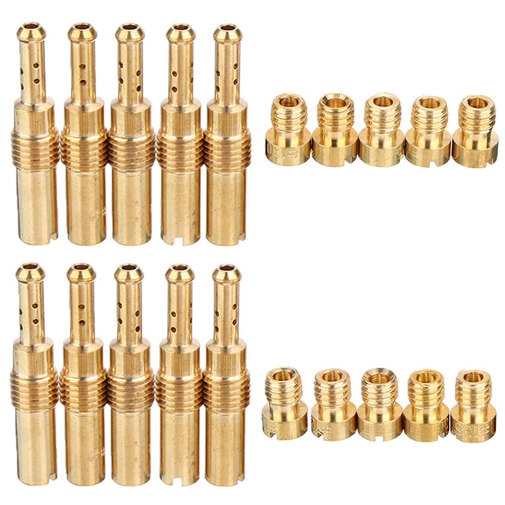 

Главный жиклер #100-#140 Жиклер холостого хода #32-#55 Всего 20 штук Настройки карбюратора для мотоциклов