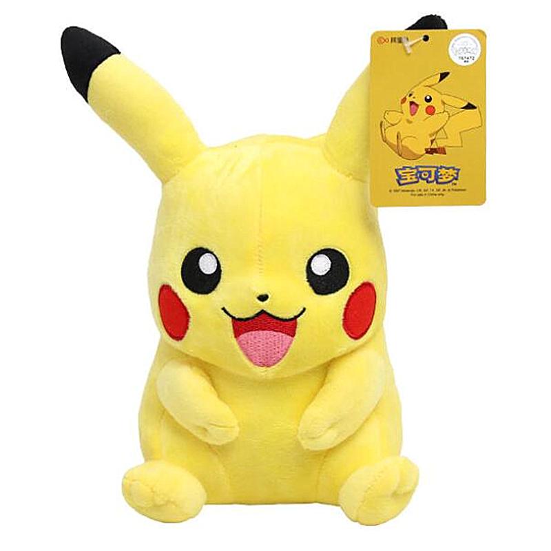 Pokmon Plush Doll Pikachued Bulbasaur Jigglypuff Lapras Eevee Anime Pokemoned Stuffed Toy Peluche Plush Doll Gift for Kid