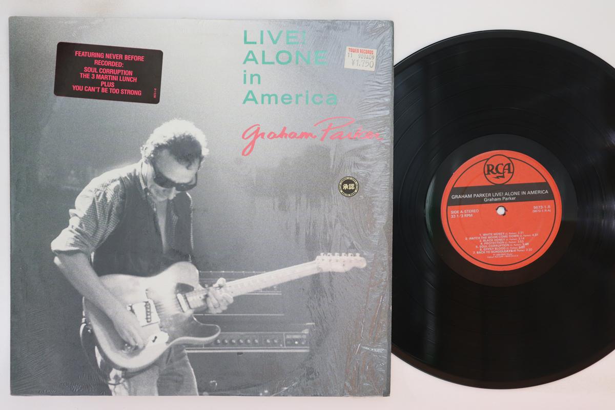

LP Record GRAHAM PARKER - Live! Alone In America 96731R RCA 1989 US Rock Used