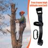 Tree Stand Hunting Harness with Carabiner Adjustable Heavy Duty Quick-Connect Treestand Belt Safety Strap Hunting Gear Equipment Accessories