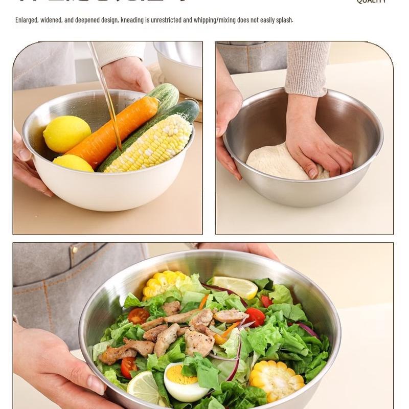 Handon 316 Stainless Steel Food Grade Salad Bowl