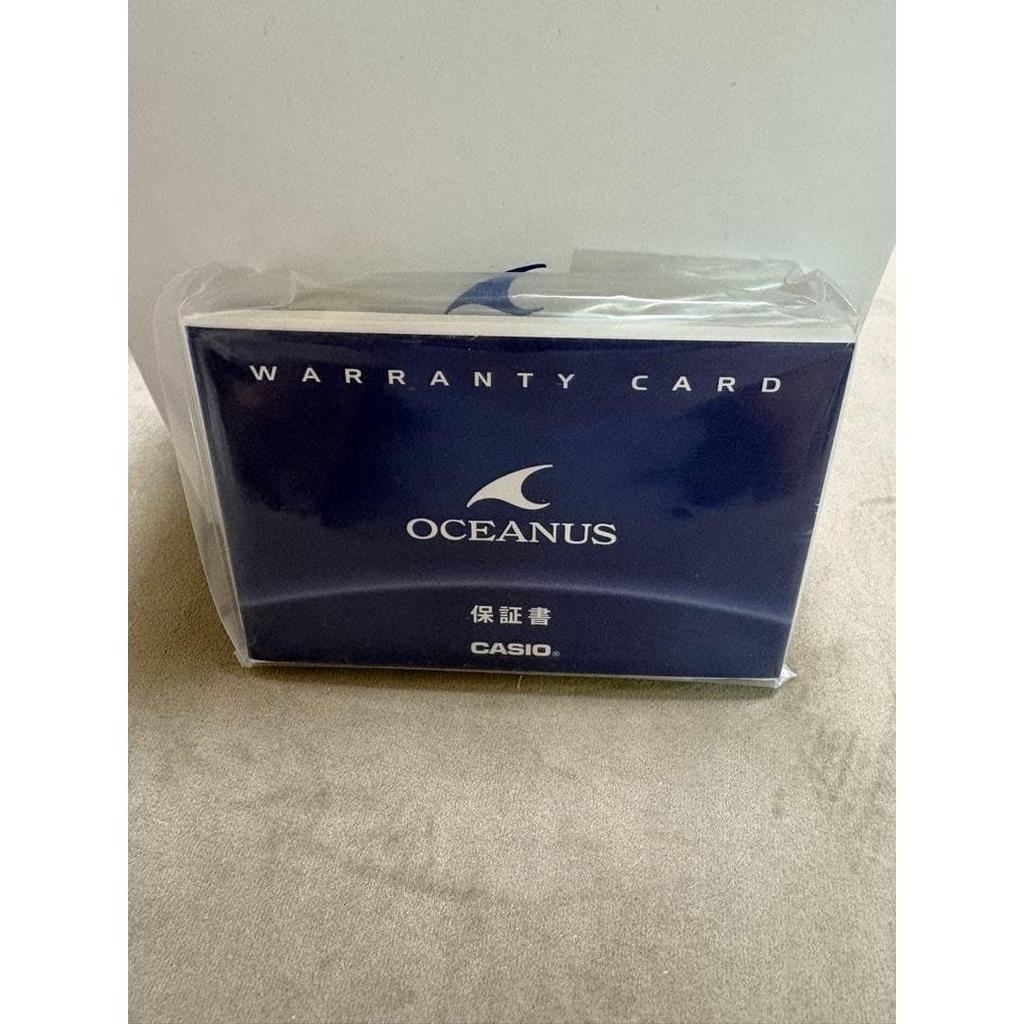 Used [NEW] CASIO OCEANUS OCW-S3400G Men's Watch