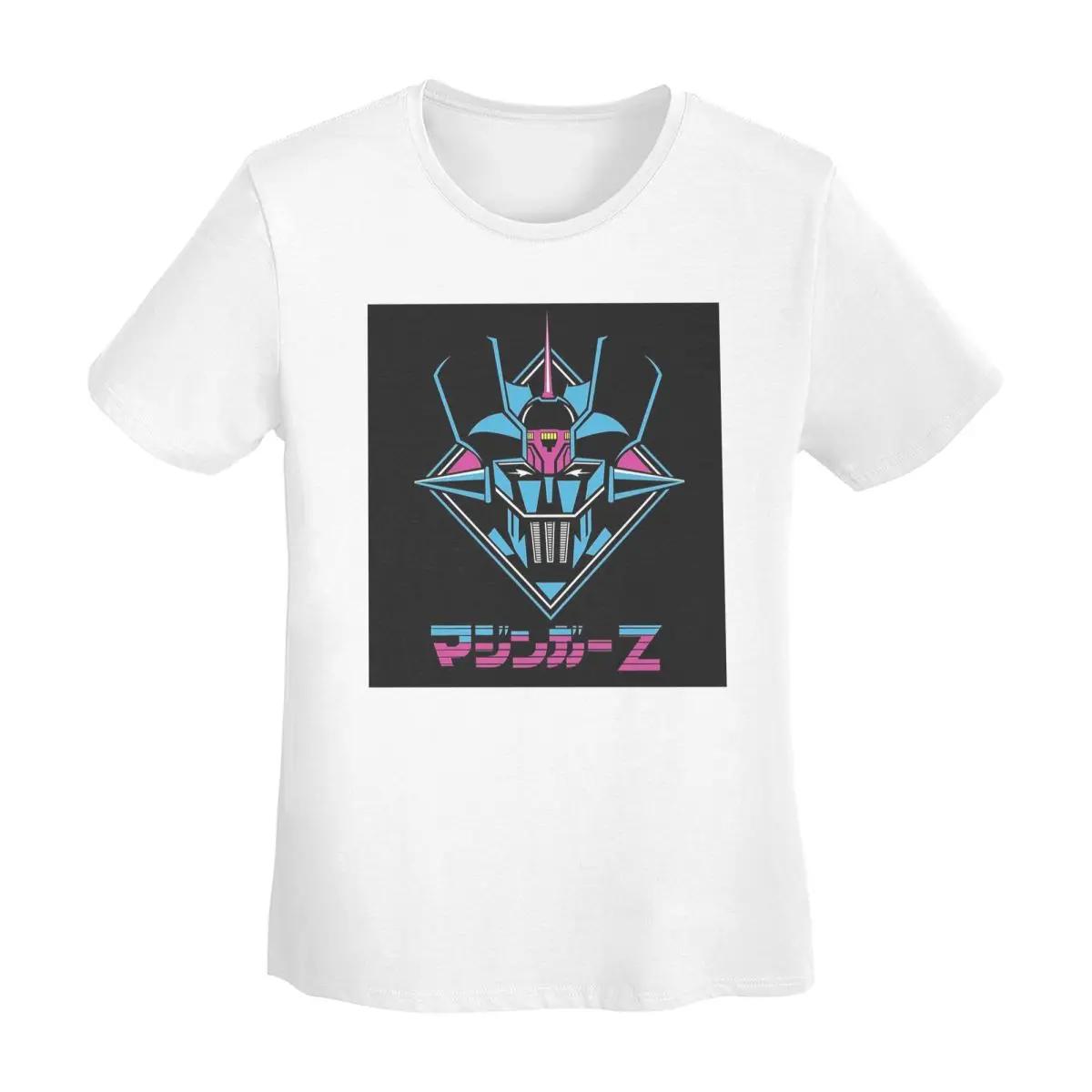 

Mazinger Z Goldorak Actarus Grendizer Mask TShirt Women Short Sleeve T Shirts Round Neck Clothing Cotton Summer Tees Streetwear S