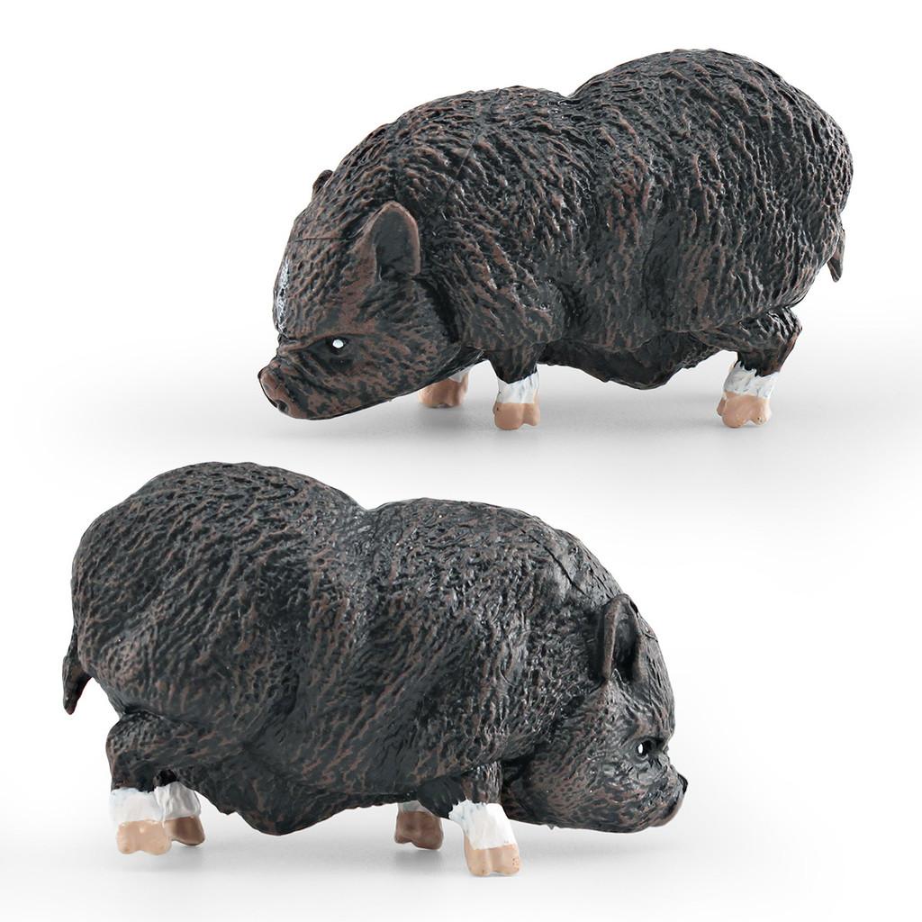 Fattoria degli Animali Modello di Maiale in PVC Giocattolo Per Bambini Gioco Educativo Decorazione Stanza dei Giochi