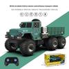 New Product Simulation Military Six Wheeled Truck Remote Control Four-Wheel Drive Off-Road Climbing Heavy Transport Truck Model