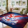 Crystal Palace Design Crystal Velvet Rug Soft Decorative Mat for Bedroom Entrance