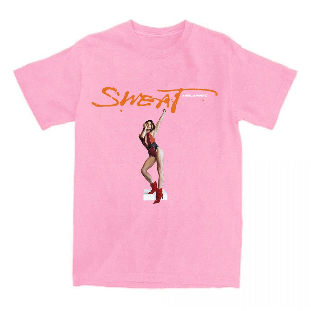 Print Clothes Melanie C Sweat Album Printing T-shirt Unisex Streetwear Cotton Short Sleeve Loose Tshirts Graphic Clothing