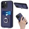 Card Holder Slots Ring Bracket Cover Phone Case For iPhone 12 12Pro 12ProMax 12Mini 11ProMax 11Pro XSMax XR XS 8Plus 7Plus SE 13Pro 14Pro 15Pro 16Pro