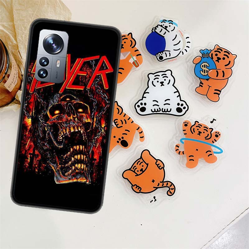 Slayer Heavy Metal Rock Band Phone Case For Xiaomi Poco X7 X6 M8 M7 M6 M4 M3 X4 Pro F7 Ultra M5S Mi 14 14T 15 15T 12T 10T Pro 12