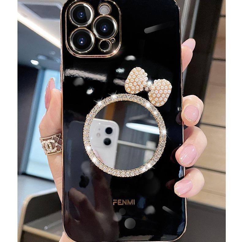 Suitable for Apple 15 Phone Case Electroplated Mirror, IPhone16 Protective Case, 13/14Pro Max Creative