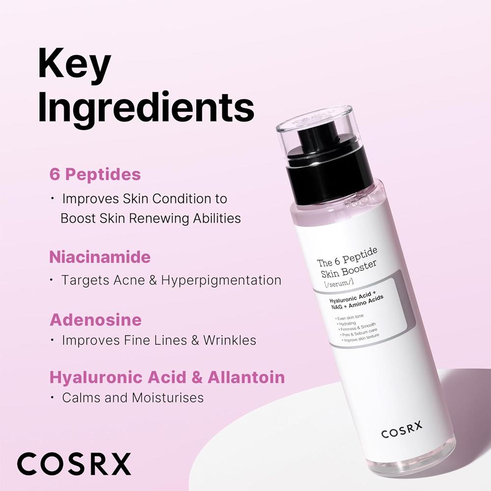 COSRX The 6 Peptide Skin Booster Serum 150ML+30ML Anti-Aging Hydrating Korean Skincare