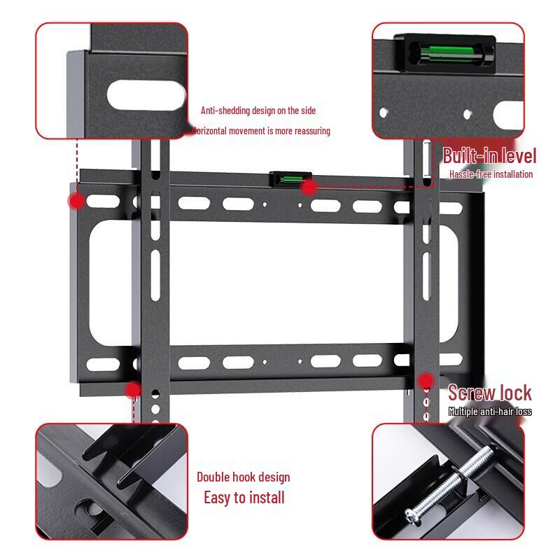 Universal Fixed TV Wall Mount