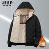 JEEP SPIRIT Men's Hooded Padded Winter Jacket