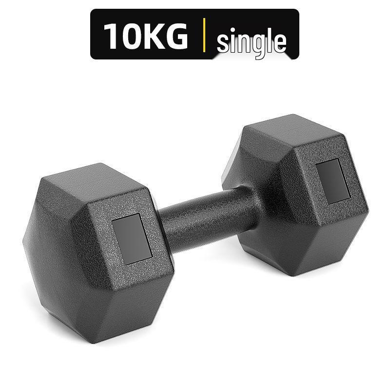 Hexagonal Eco-Friendly Dumbbell Pair for Men's and Women's Home Fitness
