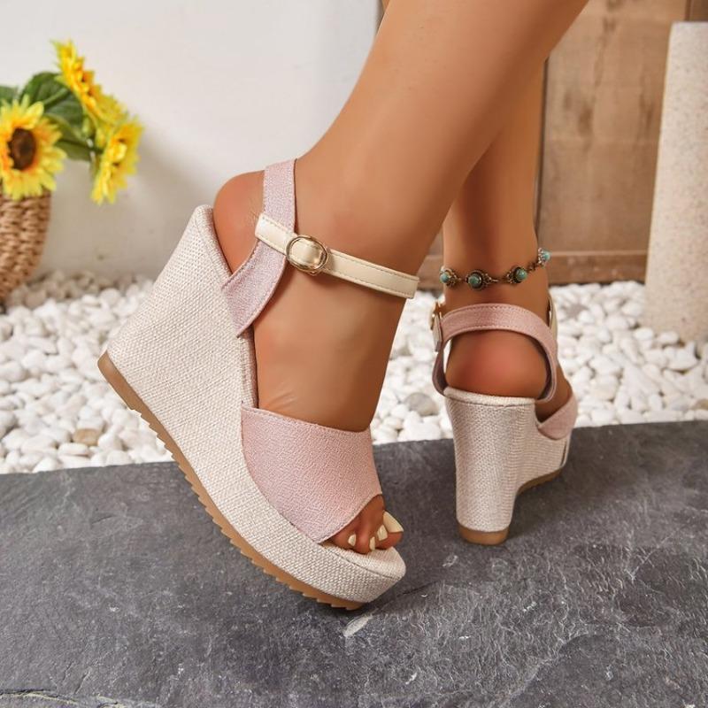 

Large size muffin sandals women s summer new waterproof table with shoes 42