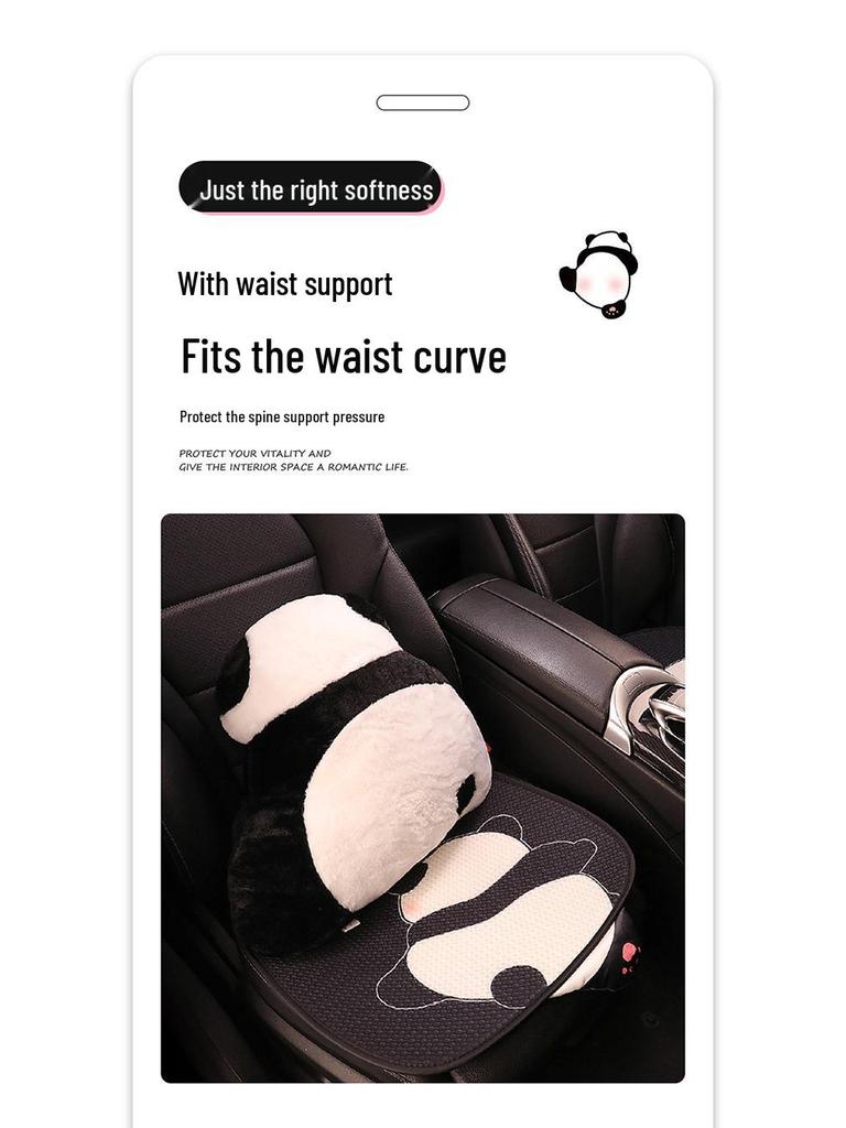 3D Panda Sommer Mesh Autositzkissen für Wuling Bingo Hongguang Mini