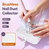 120W Mini Nail Dust Collector 5600RPM Portable Nail Dust Extractor 500Pa Suction Nail Vacuum Cleaner Fan Nail Art Manicure Fan