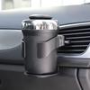 Auto-Becherhalter, Universeller Lüftungsschlitz-Getränkehalter mit Aschenbecher, Multifunktionaler Flaschenhalter für Auto, LKW, SUV Innenraumzubehör