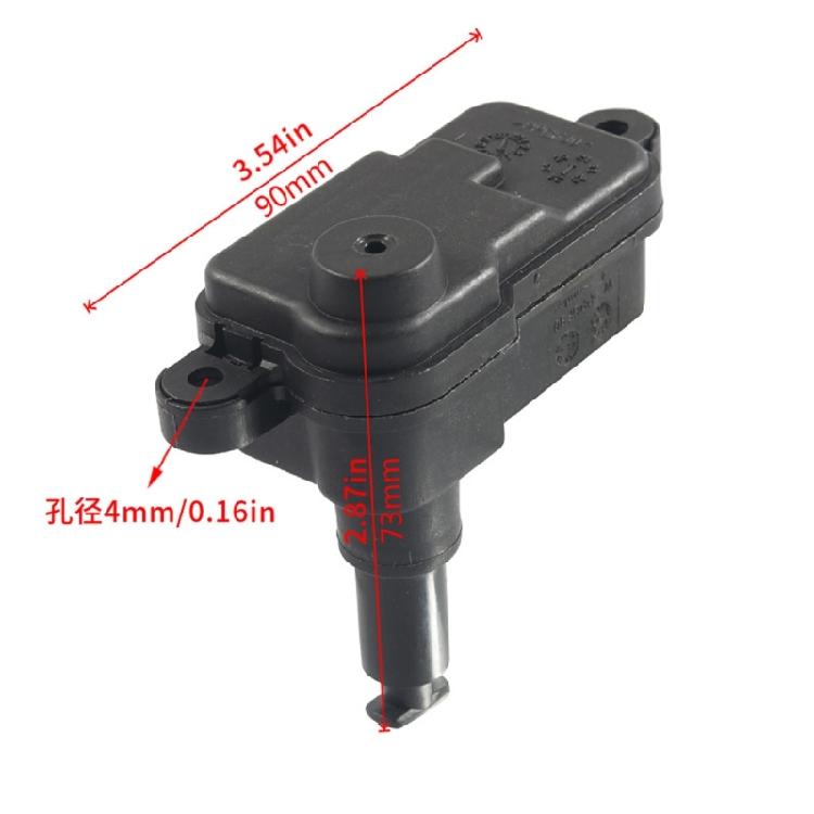 Automotive Gas Tank Mechanism 2 Pin Attachment ABS Material For High-End Vehicle Models Straightforward Installation No Wiring Required