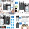 Wireless Visual Smart Doorbell With Voice Intercom And Remote Wifi Functionality For Home Security