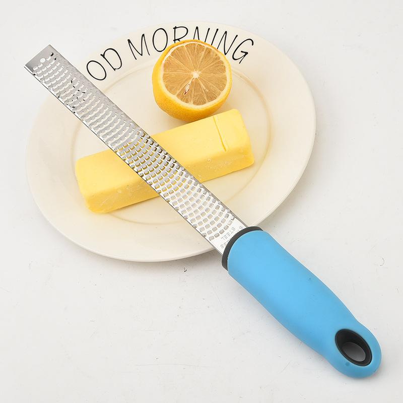 Multipurpose Cheese Grater And Citrus Zester For Parmesan, Lemon, Ginger, Garlic, Chocolate And More Fruit Kitchen Tool Gadgets