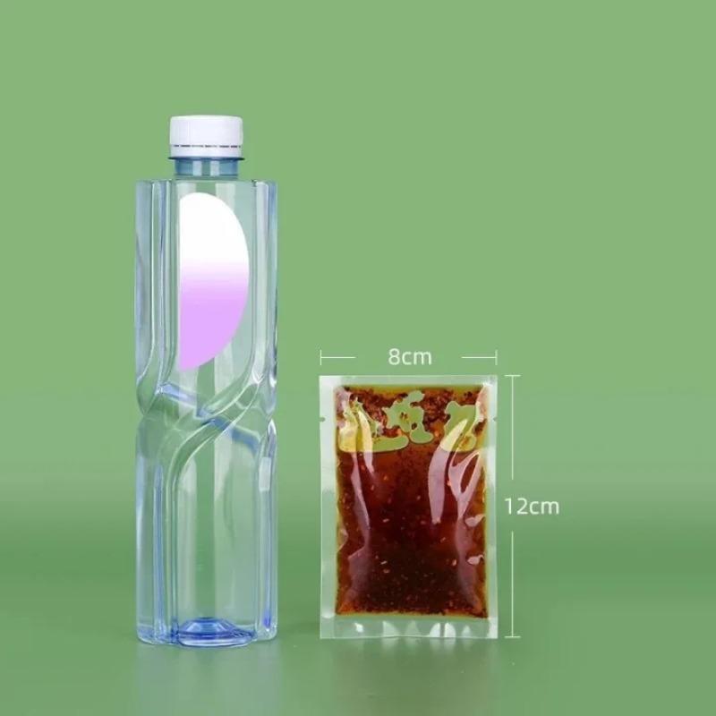 

High Temperature Clear Vacuum Packaging Bag DIY Open Top Meat Chicken Frozen Heatable Cooking Pouches Empty Food Vacuum Bags 100pcs