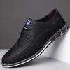 Mens Leather Shoes Casual Big Foot 52 Brogues 50 Business Fashion Comfortable Oxfords