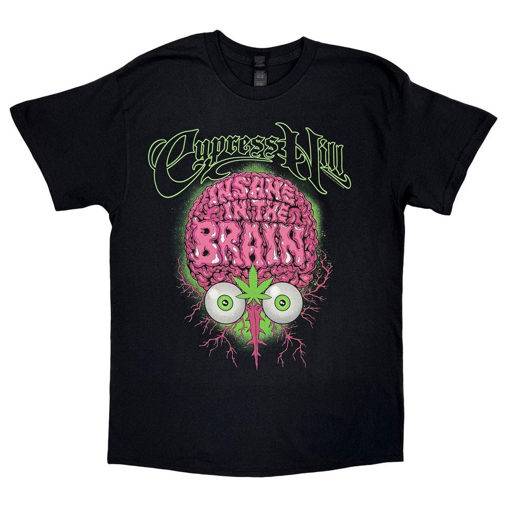 Cypress Hill Insane In The Brain EU Tour 25 T Shirt Unisex T-Shirt XL