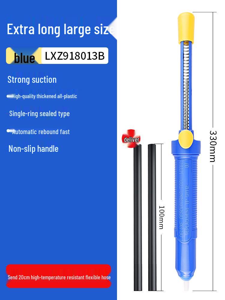Deer Fairy High-Power Solder Sucker: Large, Powerful Suction Soldering Gun and Remover Artifact