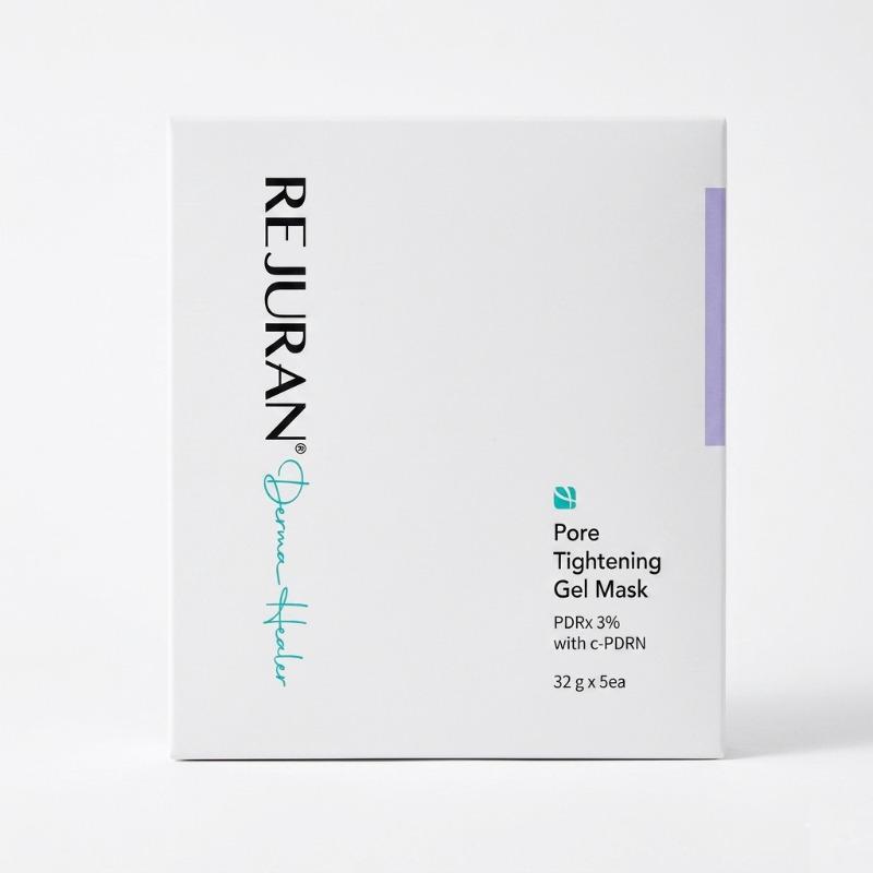 REJURAN PDRN Pore Tightening Gel Mask 5 Sheets Collagen Hydrogel Face Mask Korean Skincare