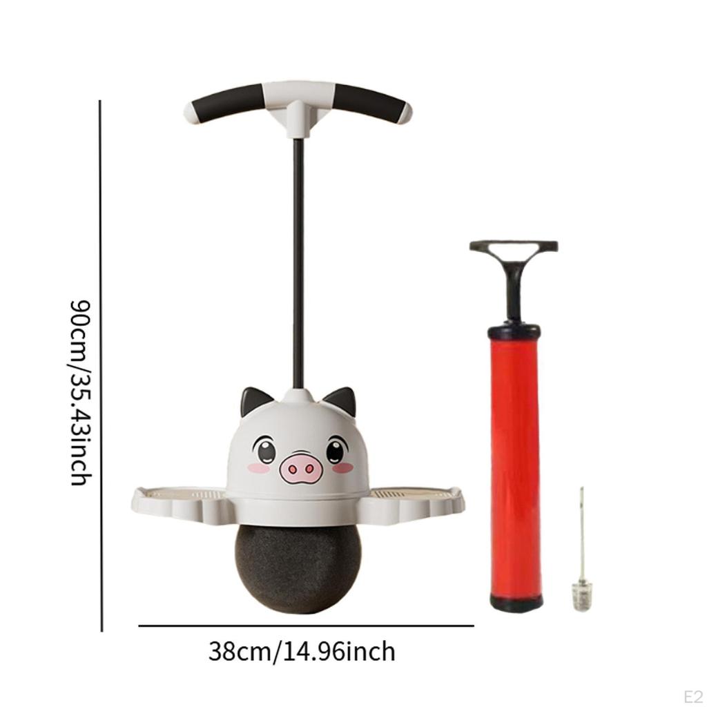 Pogo Jump Ball Bouncing Balance Board Übung Lustige Stick für Sport Körper