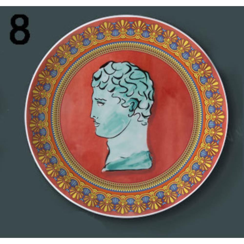 

8 Итальянская керамическая тарелка Ginori 1735 Neptune Journey для настенного декора для гостиной, спальни