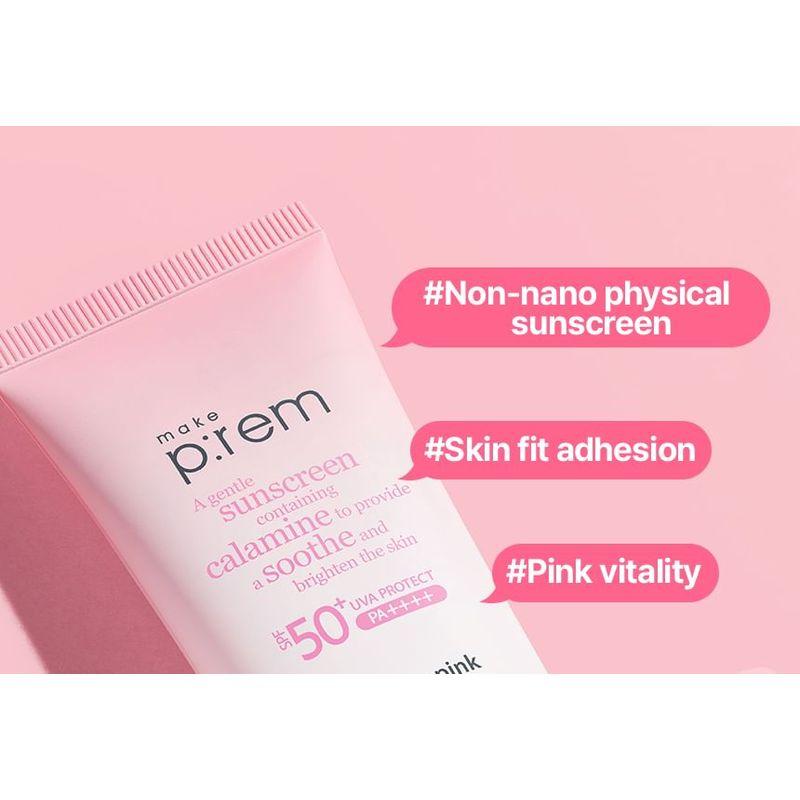Make P:rem - Soothing Pink Tone Up Sun Cream
