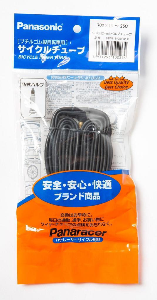 Panaracer Tube, Imported, Presta/60mm, W/O 700x18-25C