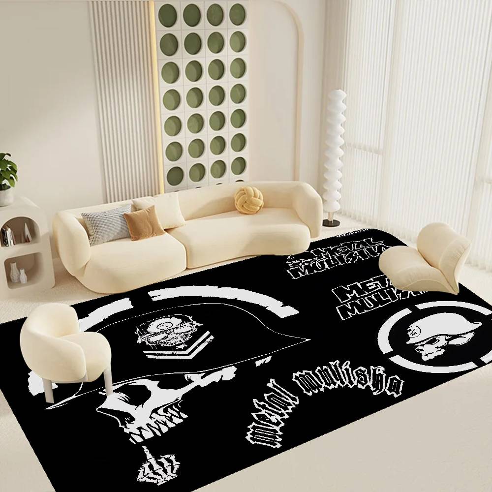 M-Metal M-Mulisha Eingangstür-Matte Waschbar Rutschfest Wohnzimmer Sofa Stühle Bereichsmatte Küche Willkommen Fußmatte