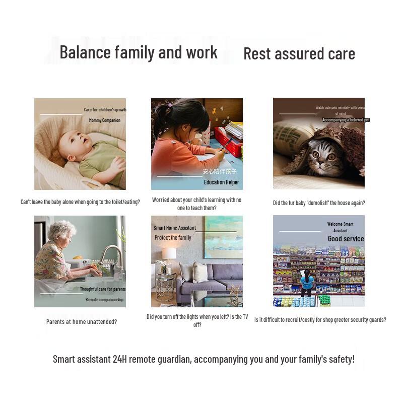 TP-Link TL-IPC44AW 4MP Pan-Tilt Full-Color WiFi Security Camera CN plug (adapter included)