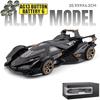 1:24 V12 Vision GT Gran Turismo Super Concept Sports Car Alloy Diecast Model Car Home Decorations Ornaments Collections Birthday