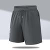 Dibenze Men's Plus Size Quick-Dry 5-Inch Sports Shorts