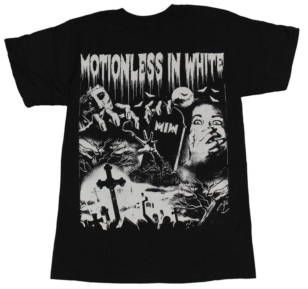Motionless In White T-Shirt Men s Black Size S - 5XL CB339 Unisex T-Shirt M