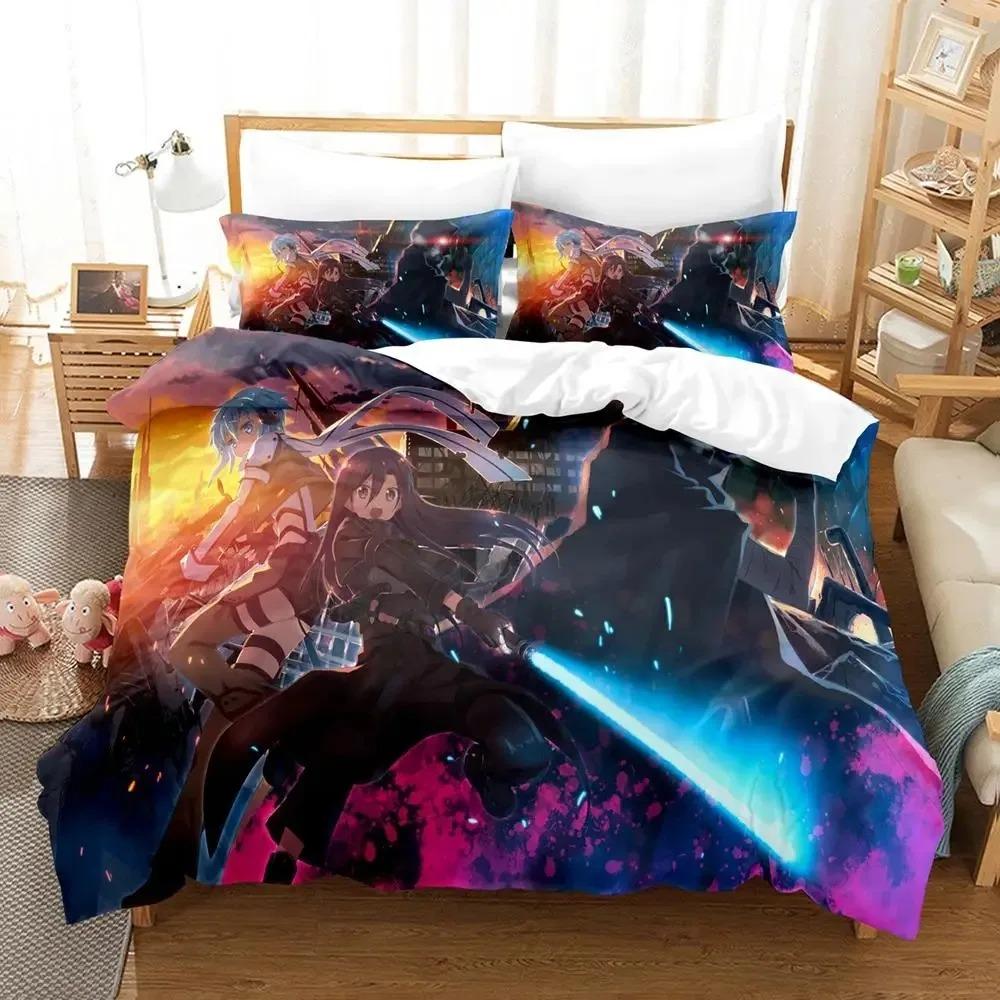 3DSword God Domain Bedding Sets Duvet Cover Set With Pillowcase Twin Full Queen King Bedclothes Bed Linen