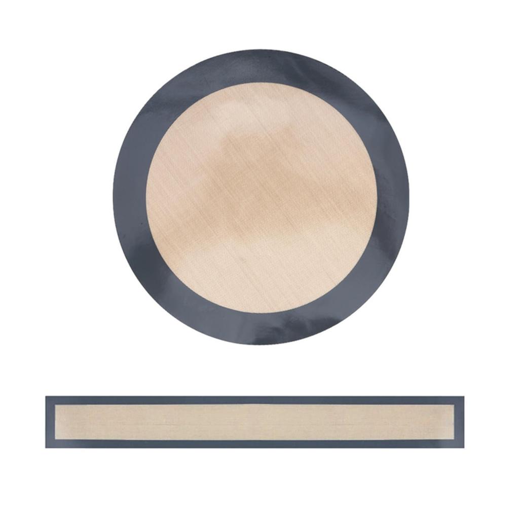 Silikonové pečicí vložky Opakovaně použitelné pekáče Nepřilnavá podložka Horkovzdušná fritéza Pečicí podložky Žáruvzdorná grilovací mísa na dort, pizzu, pečivo, sušenky, chléb