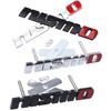 Auto Frontgrill Nismo Emblem Heckklappe Stoßfänger Aufkleber Nissan Juke Micra Qashqai J10 J11 Leaf Tiida Note Xtrail Teana