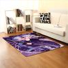S-Sasuke Uchiha Floor Mat Pattern Printed Flannel Door Mat, Suitable For Bathroom, Living Room, Home Decoration