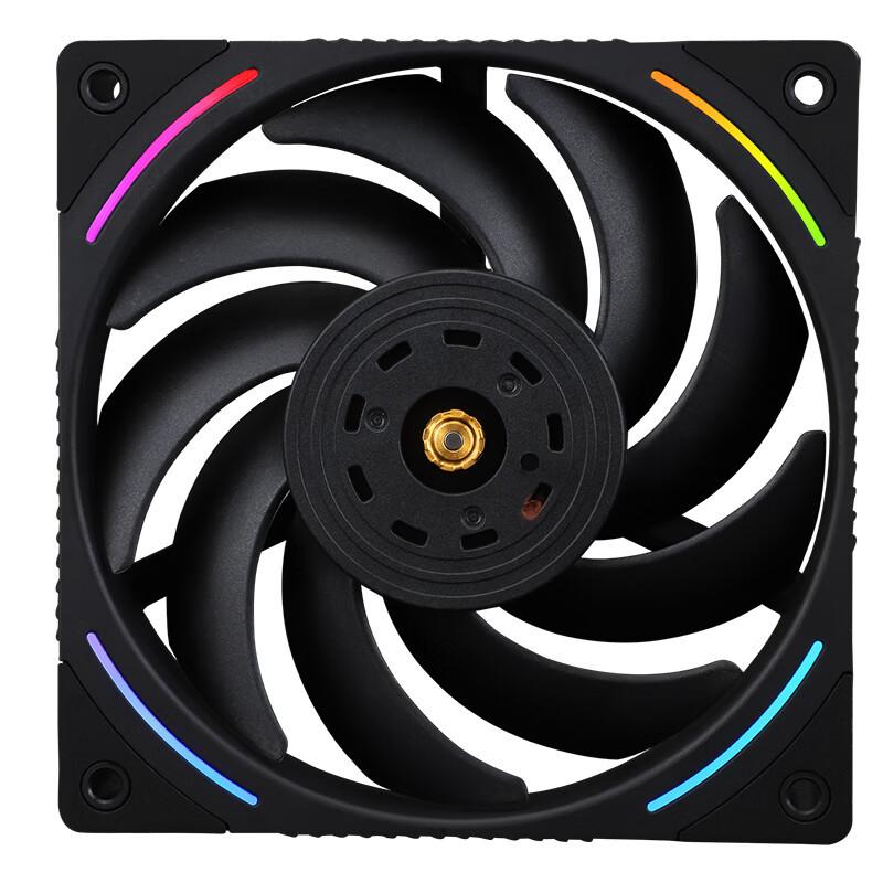 Thermalright TL-K12 12CM Case Fan PWM High-performance S-FDB V2 Bearing 5V/3PIN ARGB Quiet Cooling Fan Black Forward