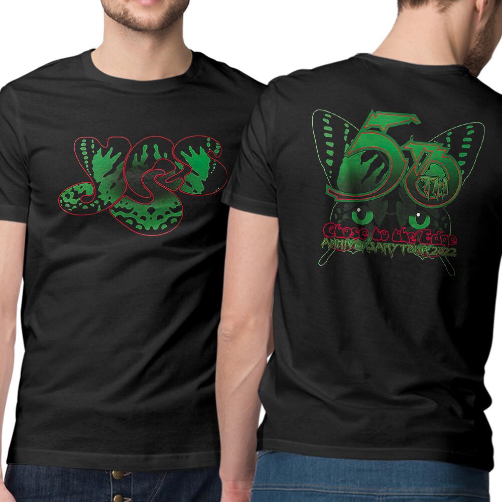 Cotton T-Shirt Yes Band Close to the Edge1972 Anniversary Tour 2022 Unisex T-Shirt XXXL