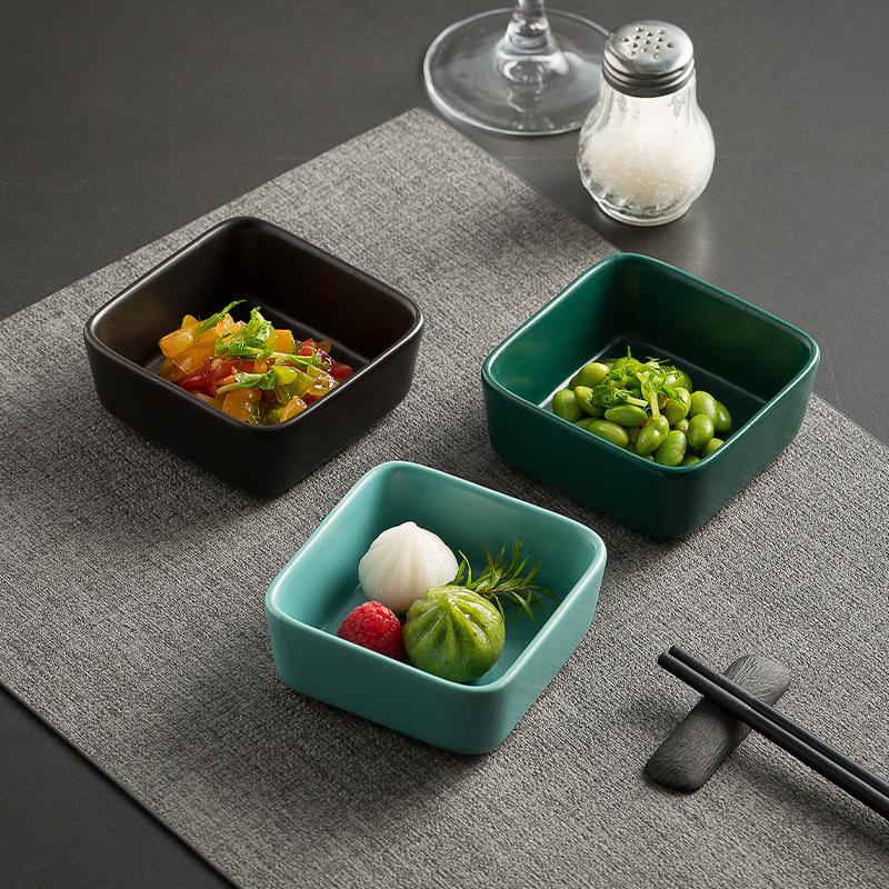 Japanese Hot Pot Restaurant Dipping Sauce Plates, Home Snack Plates, Restaurant Flavor Plates, Hotel Snacks, Nut Plates, Ktv Dim Sum Plates