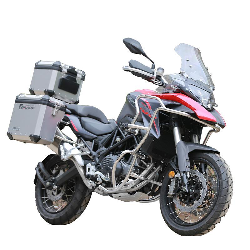 GSADV Compatible Qianjiang QJMOTOR Xiao 500GS for Three-Box Modifications: Side Box, Tail Box, and Crash Bar Accessories