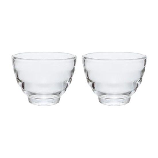 HARIO Heat-Resistant Glass Cup 2-Piece Set Dishwasher Safe 170ml Made Japan HU-1424