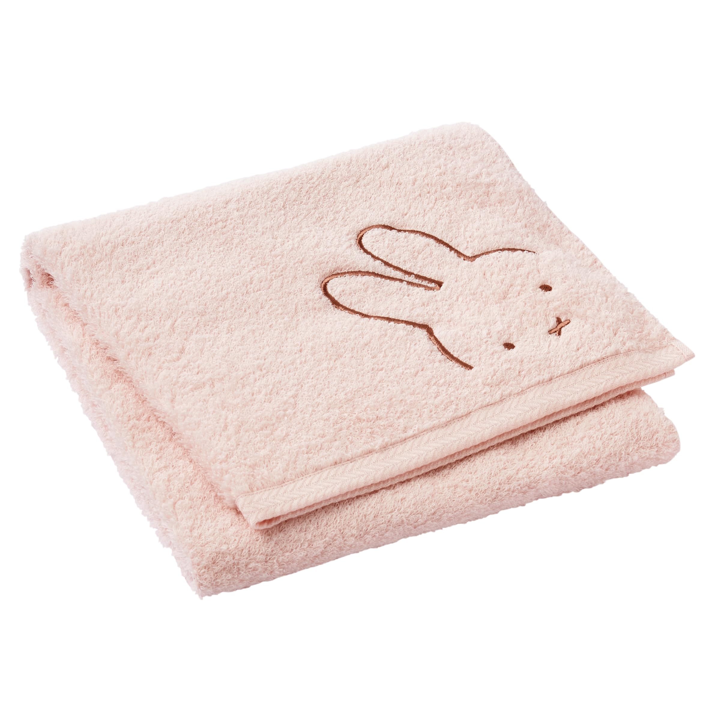 

Nishikawa Miffy Bath Towel, Made in Japan with Untwisted Yarn for a Soft and Light Texture, Pink, TT14370623