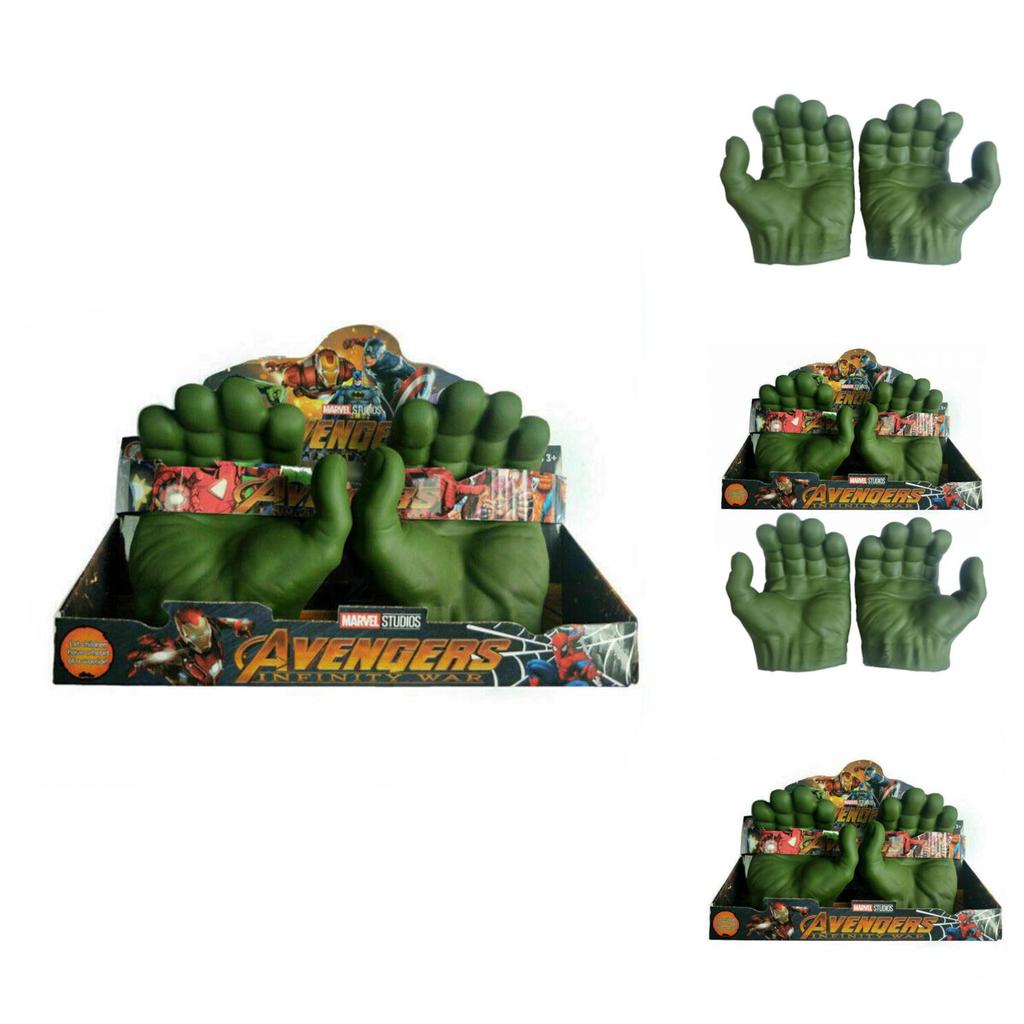 Incredible Hulk Smash Hands Avengers Cosplay Gloves Soft Toy Party Gift